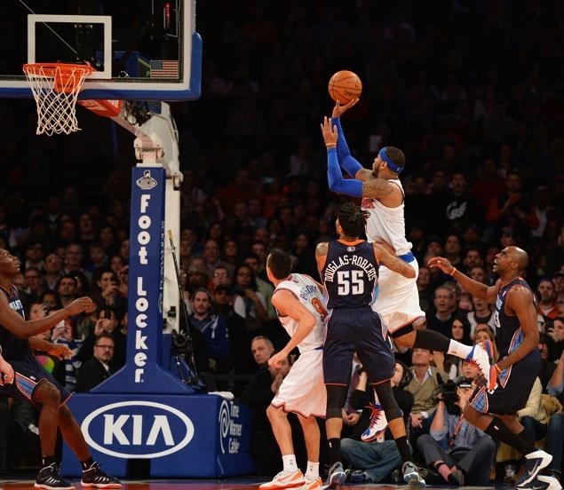 Tweet: Carmelo , what a great game! http://t.co/kJop7HOhI...