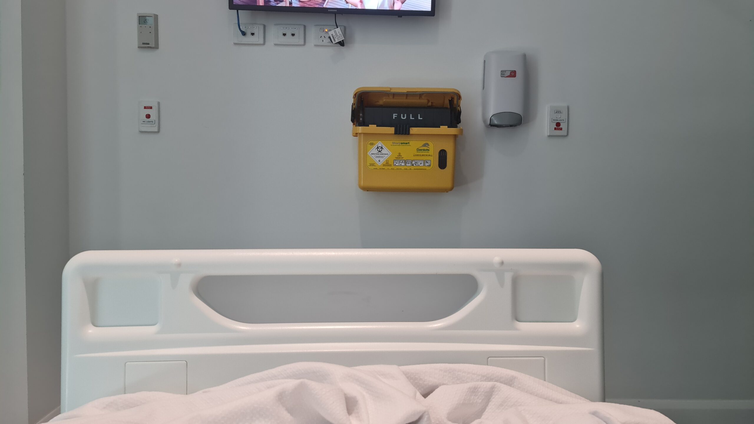 Well ended up in hospital, didn’t expect that!